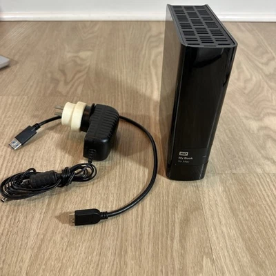 WD Western Digital WDBYCC0020HBK-04 2TB My Book External Hard Drive W/Power Cord - Image 1 of 4