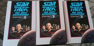 Star Trek The Next Generation The Collector's Edition Lot Of 3 1991 VHS - Image 1 of 2
