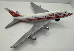 Zee Toys TWA Trans World Airlines Boeing 747 Die Cast Toy Airplane - Picture 1 of 10