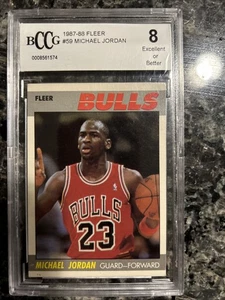 1987-88 fleer michael jordan - Picture 1 of 2