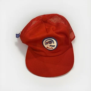 DE COLECCIÓN RARO Buffalo Bills Rojo AJD Camionero SnapBack NFL Sombrero Grande Sin Stock - Imagen 1 de 5
