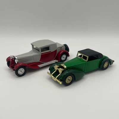 Matchbox Models of Yesteryear Y24 1927 Bugatti T44 & Y17 1938 Hispano Suiza #fw - Image 1 of 4