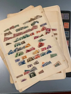 Selos da Alemanha e áreas em páginas de estoque M&U principalmente coleção mais antiga L-1700 - Imagem 1 de 4