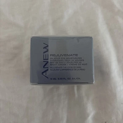 Crema hidratante de ojos Avon Anew Rejuvenate 24 horas 0,33 fl oz nueva en caja sellada Foto 1 de 3