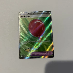 Air Balloon Ultra Rare Trainer - Pokemon Tool Holo 166/132 NM Pack Fresh - Picture 1 of 12