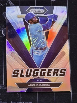 2022 Panini Prizm - Sluggers Adolis Garcia #SL-8 Silver Prizm - Image 1 of 2