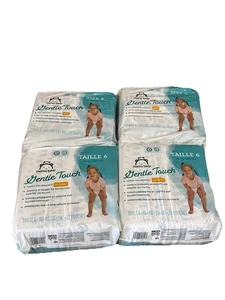 (4) Mama Bear Gentle Touch Diapers Size 6 Hypoallergenic 27ct - 108 Total - Picture 1 of 1