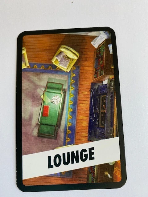 Cluedo 2015 Spare Replacement Cards Lounge - Image 1 of 1