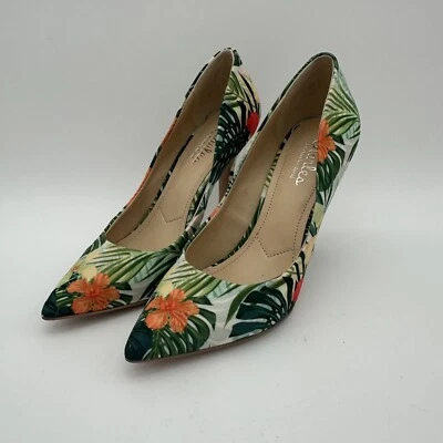 Charles By Charles David Mujer Tropical Floral Punta Tacones Talla 8 Foto 1 de 4