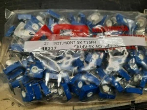 ACP 5 kOhm 15mm 0.25W trimmer resistor CA14V-5K Lot-10pcs - Picture 1 of 2