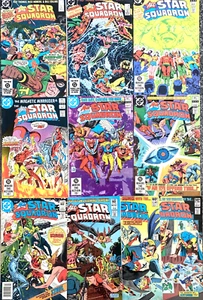 ALL STAR SQUADRON. NUMBER'S BETWEEN 1-39 (10 ISSUE 1981-1984 LOT). DC COMICS. - Picture 1 of 21