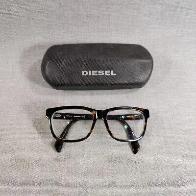 Marco de gafas Diesel DL5072-1 Col. 052 cuadrado marrón negro tortuga 53-15-145 Foto 1 de 4