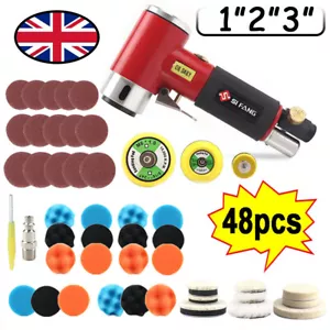 1"2"3" Mini Dual Action Air Sander Kit Random Orbital Polisher Buffer for Car - Picture 1 of 7