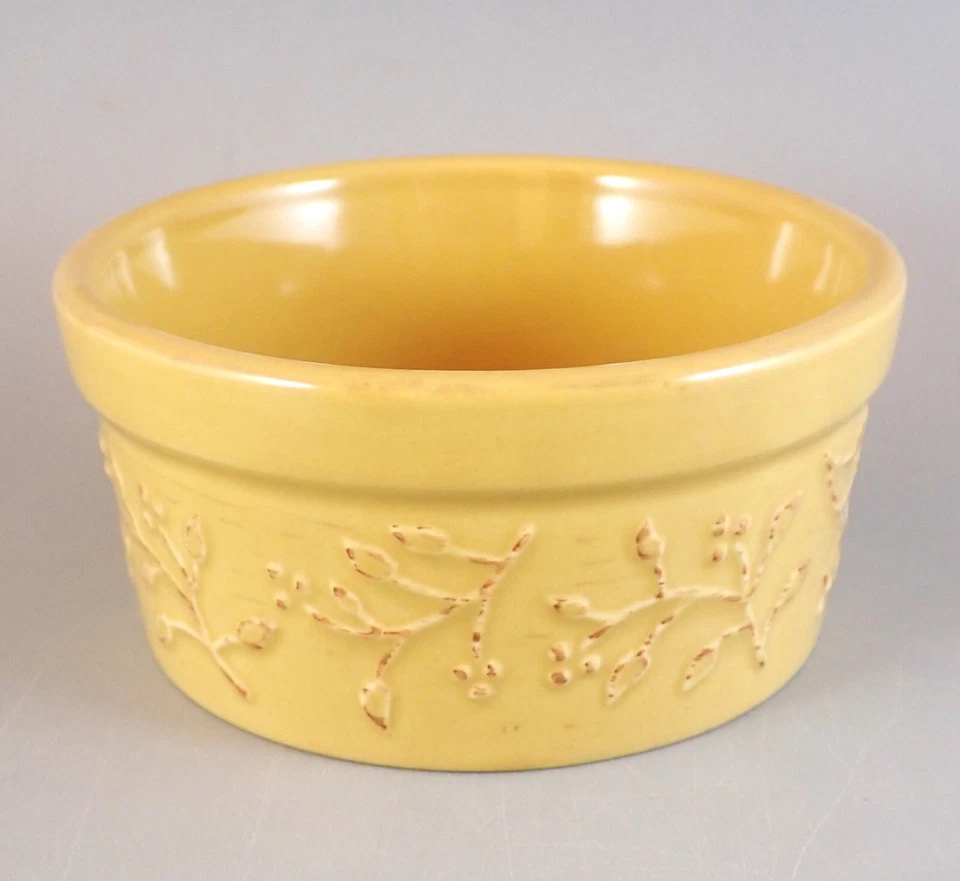 Signature Sorrento Wheat 4 1/4" Ramekin 2001 Debby Segura Designs 6 Oz - Image 1 of 4