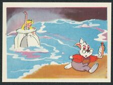 1953 FOSKA WALT DISNEY ALICE IN WONDERLAND EVENTYRLAND DUTCH CARD #28 EX/MT