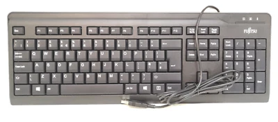 Fujitsu USB Tastatur KB410 K  GB Englische Tastatur UK English  S26381-K511-L465 - Bild 1 von 4