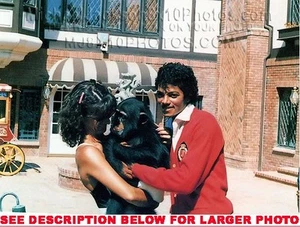 MICHAEL JACKSON 1985 CON BURBUJAS (1) FOTO RARA - Imagen 1 de 1