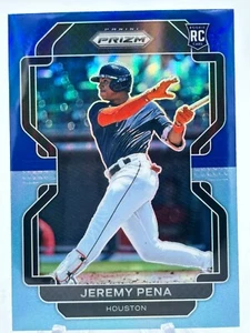 Jeremy Pena Carolina Blue Variation 2022 Prizm Baseball - Picture 1 of 2