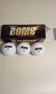 Top Flite BOMB Explosive Distance Golf Balls 3 Pack New - Picture 1 of 4