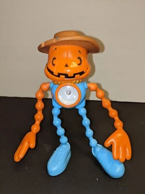 Lanterna Little Tikes Halloween Twisty-Glo 8" espantalho abóbora funciona - Imagem 1 de 3