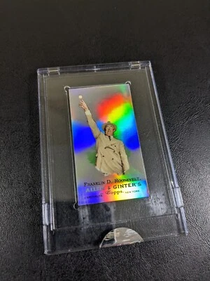 2009 e-Topps Allen & Ginter Presidential Refractor /999 😎 Franklin D. Roosevelt - Image 1 of 3