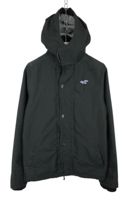 Hollister All-Weather Jacket Men Large Waterproof With Hood - Image 1 of 4