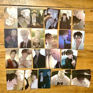 Korean BL Manhwa Codename Anastasia Masquerade Popup Cafe Collection Photocard - Picture 1 of 47
