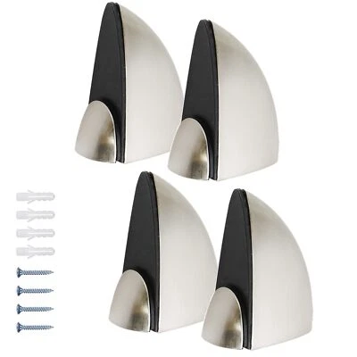 Glass Clamp Adjustable Glass Shelf Bracket Large - Pack of 4 - image 1 of 4