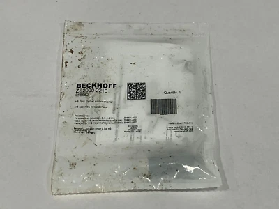 Beckhoff ZS2000-2210 M8 Plug Field Assembly 3-Pin - Image 1 of 4