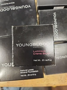 Youngblood Luminous Creme Blush - Luxe ,0.21 oz - Blush Flush Color Cheeks - Picture 1 of 3
