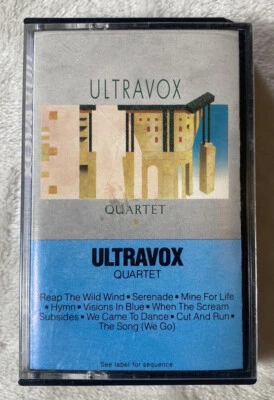 Ultravox Quartet, cassette, 1982, Chrystalis Records, US Foto 1 de 4