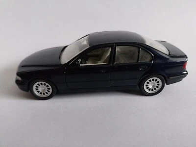 BMW 5-er Reihe/Series E39 1:43 Schabak.Dark blue metallic, with gray interior. - Image 1 of 4