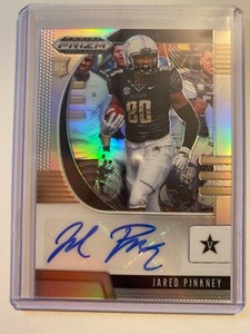 A9433 - 2020 Panini Prizm Draft Picks Autograph Prizms #137 Jared Pinkney