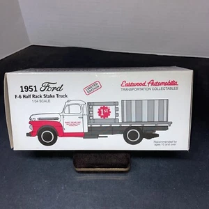 Camión de estacas Ford F-6 1951 edición limitada modelo diecast escala 1:34 - Imagen 1 de 13