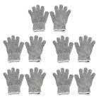5 paires de gants résistants coupés enfant XS 8-12 ans haute performance niveau 5 protection foo