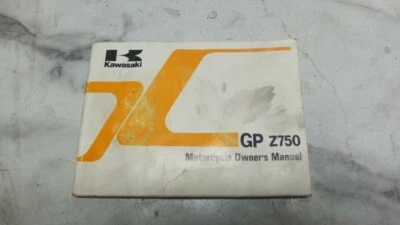 Libro manual del propietario 83 Kawasaki ZX 750 GPZ ZX750 A GPZ750 Foto 1 de 4