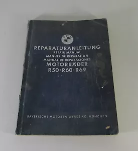 Manual de Taller/Manual de Reparación BMW Motocicleta R 50/R 60/R 69 03/1960 - Imagen 1 de 7
