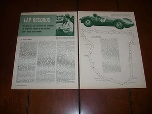 1953 LISTER JAGUAR SPORTS RACE CAR - Original Vintage Article - Picture 1 of 3