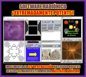 Poderoso y Nuevo Software Radiónico EcRAD Xt + Bonos y Regalos - Zdjęcie 1 z 6