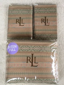 FUNDA NÓRDICA Y FUNDAS RALPH LAUREN INVERNESS FAIRISLE MULTICOLOR PASTEL COMPLETO/QUEEN - Imagen 1 de 15