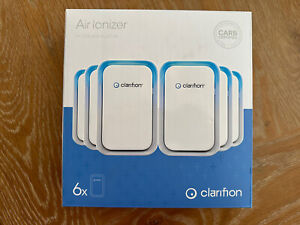 Clarifion - Air Ionizers for Home (6 Pack), Negative Ion Filtration System Nib