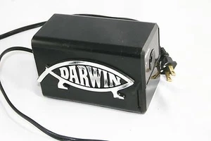  Boston Model 18 Electric Pencil Sharpener With Darwin Emblem Retro Demo Video  - Picture 1 of 6