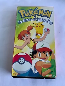 Pokemon The Sister of Cerulean City VHS 1997 preowned Ash Pikachu 3 TV Episodes - Picture 1 of 3