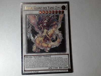 Yugioh BAXIA, GLANZ DES YANG ZING , duea-de051 Ultimate Rare deutsch NM 1st - Bild 1 von 3