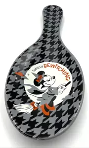 Cucchiaio Minnie Mouse ammaliante riposo Disney Halloween strega pied de houdstooth ceramica - Foto 1 di 11