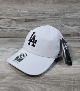 Los Angeles Dodgers 47' Brand Cap Hat Adult Mens MLB Baseball Strapback White - Picture 1 of 10