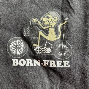 Born Free 7  Chopper Motorcycle Show T-Shirt Small ￼ - Picture 1 of 8