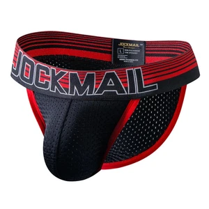 JOCKMAIL atmungsaktiver Mesh Tanga Unterwäsche für Komfort und Stil - Bild 1 von 14