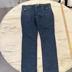 Pacsun Jeans Stacked Skillet 36x32 Blue Pants - Picture 1 of 3