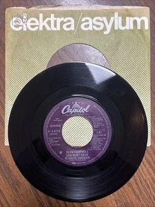 Glen Campbell : God Must Have Blessed America 7" 45 RPM Capitol Records PROMO - Picture 1 of 7